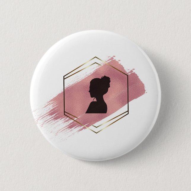 Badge Rond 5 Cm Dame Bliss (Devant)