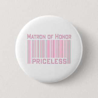 Badge Rond 5 Cm Dame de honneur inestimable