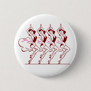Badge Rond 5 Cm Dancing Girls Thunder_Cove