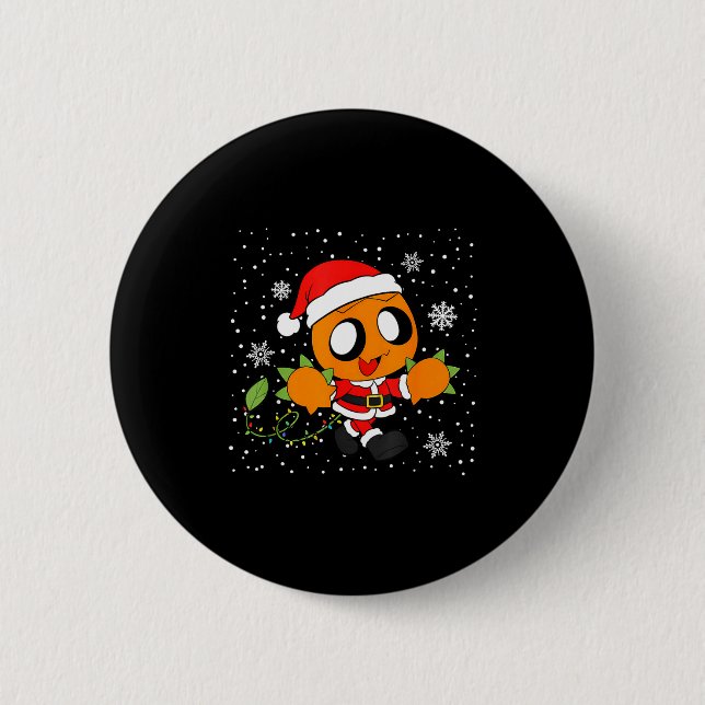 Badge Rond 5 Cm Dandy's Christmas World Gourdy For Men Women Boys  (Devant)