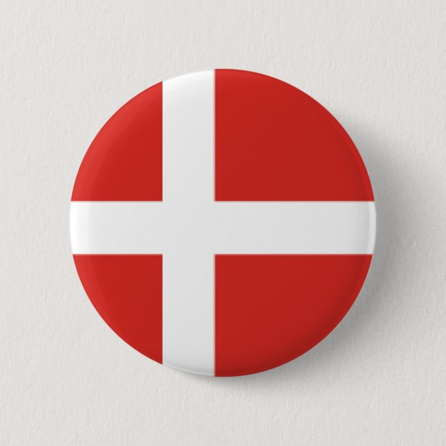Badge Rond 5 Cm Danemark (Devant)
