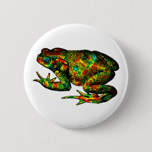 BADGE ROND 5 CM DANS LA FORÊT TROPICALE