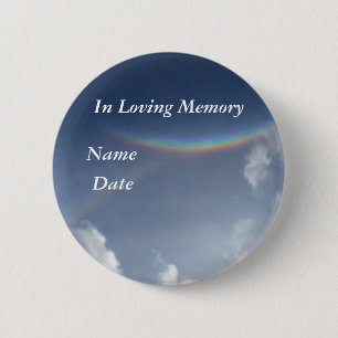 Badge Rond 5 Cm Dans la mémoire affectueuse