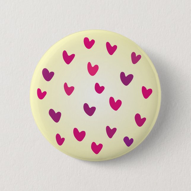 Badge Rond 5 Cm Dans l'amour avec le moment (Devant)