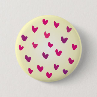Badge Rond 5 Cm Dans l'amour avec le moment