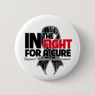 Badge Rond 5 Cm Dans le combat pour un traitement - mélanome