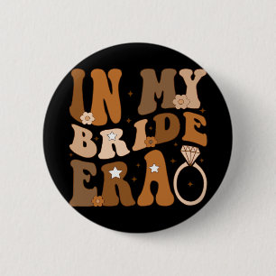 Badge Rond 5 Cm Dans mon ère de mariée Super Mariage de bacheloret