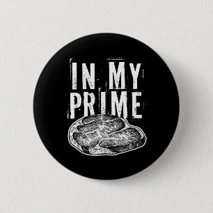 Badge Rond 5 Cm Dans Mon Premier Boeuf Viande Coupe Pour Le Steak
