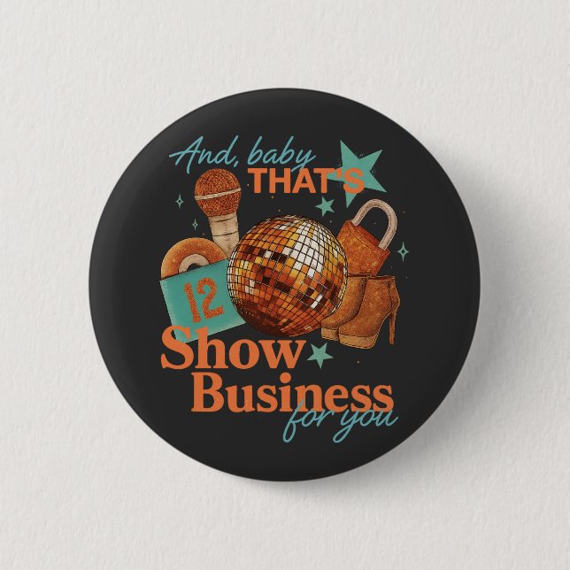 Badge Rond 5 Cm dans mon Show Girl Era Graphic tenue femmes filles (Devant)