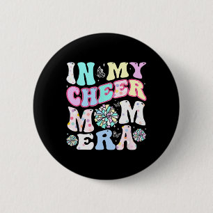 Badge Rond 5 Cm Dans My Cheer Mom Era Funny Cheerleader Da de la m