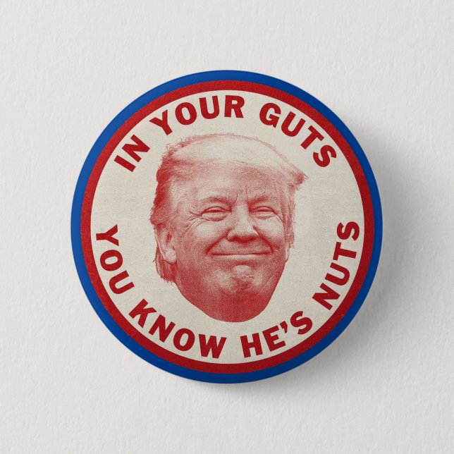 Badge Rond 5 Cm dans vos tripes (Devant)