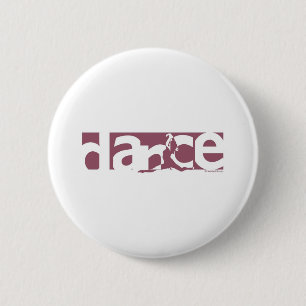 Badge Rond 5 Cm Danse
