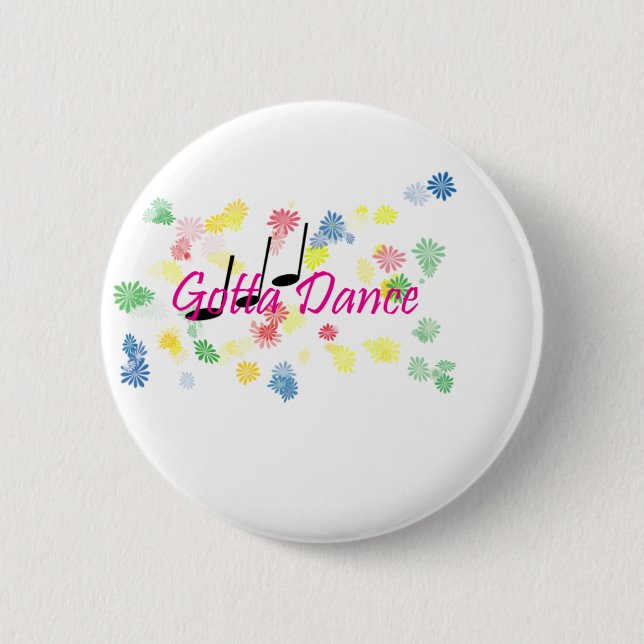 Badge Rond 5 Cm danse (Devant)