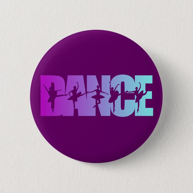 BADGE ROND 5 CM DANSE (Devant)