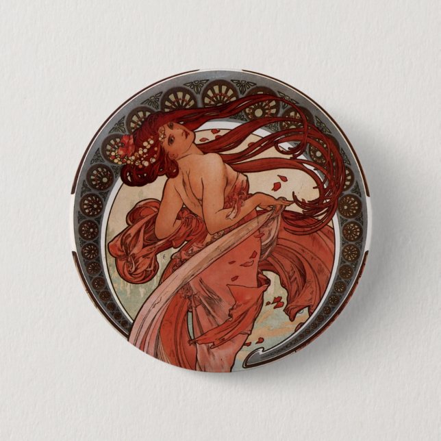 Badge Rond 5 Cm Danse (Devant)