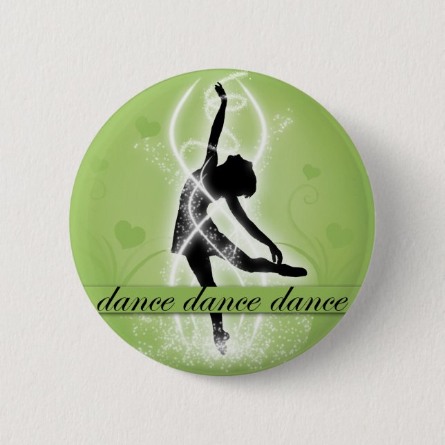 Badge Rond 5 Cm Danse (Devant)