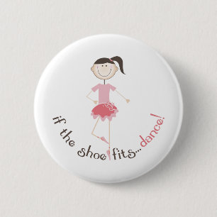 Badge Rond 5 Cm Danse