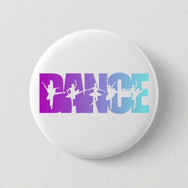 BADGE ROND 5 CM DANSE (Devant)