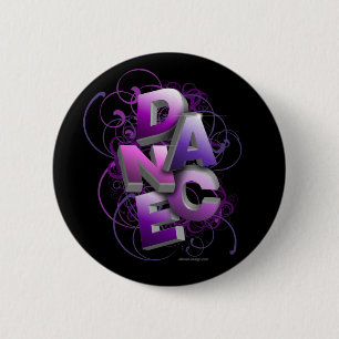 Badge Rond 5 Cm danse 3D (été)