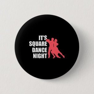 Badge Rond 5 Cm Danse carrée