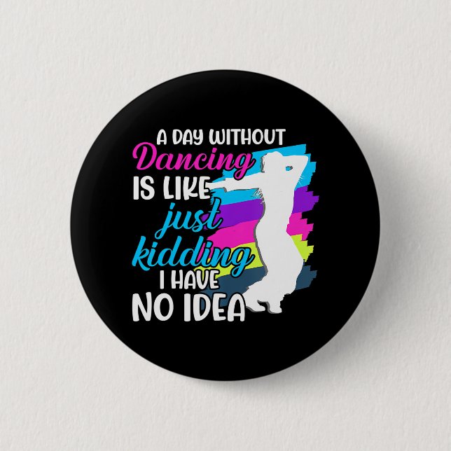 Badge Rond 5 Cm Danse contemporaine Danse contemporaine (Devant)