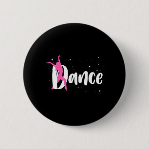 Badge Rond 5 Cm Danse cool Pour Femmes Filles Salle De Bal Hip Ho