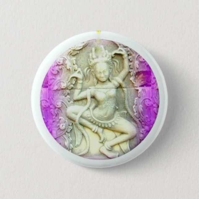 Badge Rond 5 Cm danse dakini (Devant)