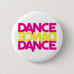 Badge Rond 5 Cm danse de danse de danse