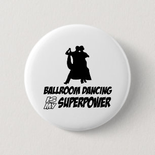 Badge Rond 5 Cm danse de salle de bal