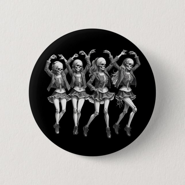 Badge Rond 5 Cm Danse des femmes mortes (Devant)