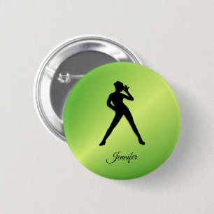 Badge Rond 5 Cm Danse moderne avec nom