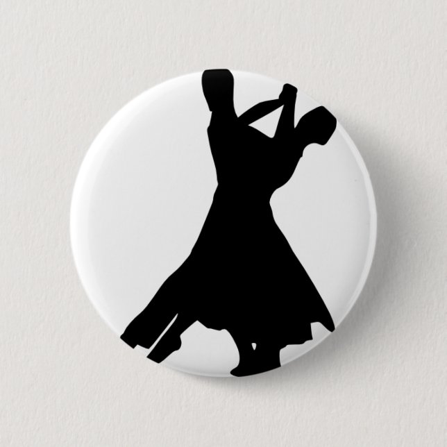 Badge Rond 5 Cm Danse standard (Devant)