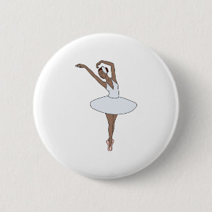 Badge Rond 5 Cm Danseur classique