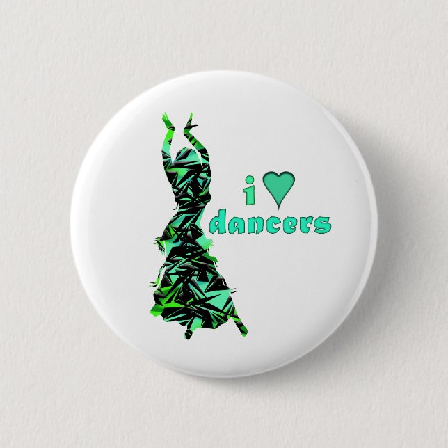 Badge Rond 5 Cm Danseur *Jinx* (Devant)