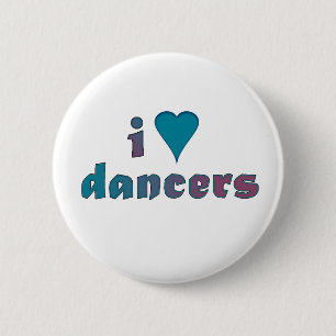 Badge Rond 5 Cm Danseur *Porcha*