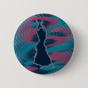 Badge Rond 5 Cm Danseur *Porcha*
