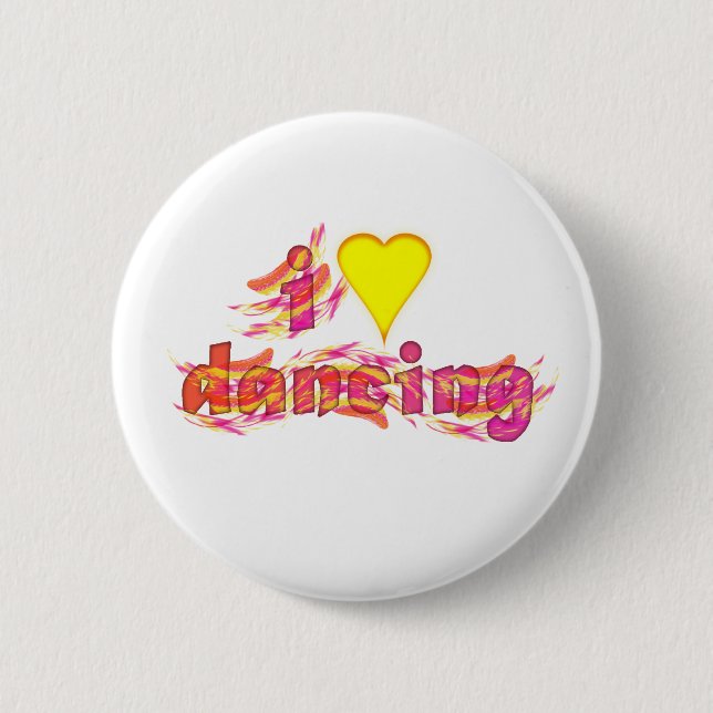 Badge Rond 5 Cm Danseur *Rayjii* (Devant)