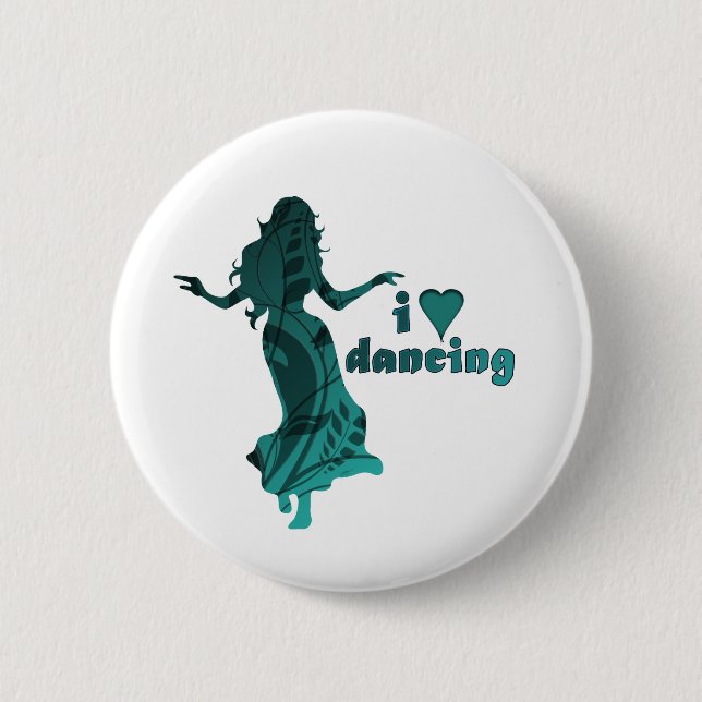 Badge Rond 5 Cm Danseur *Tonia* (Devant)