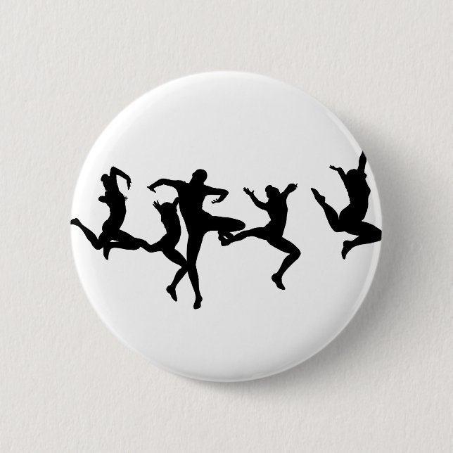 BADGE ROND 5 CM DANSEURS (Devant)