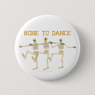 Badge Rond 5 Cm Danseuse Danseuse Danseuse Dessin D'Os À Danses