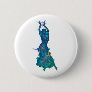 Badge Rond 5 Cm Danseuse *Pheja*