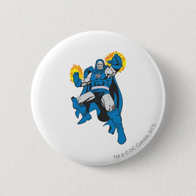 Badge Rond 5 Cm Darkseid & Omega Force (Devant)