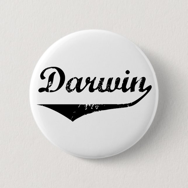 Badge Rond 5 Cm Darwin (Devant)
