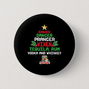 Badge Rond 5 Cm Dasher Arbre Danseur Vixen Tequila Whiskey