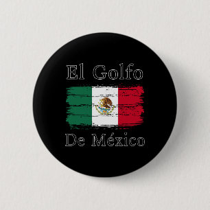 Badge Rond 5 Cm Dauphin El Golfo De Mexico