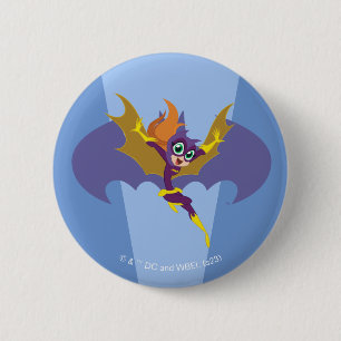 Badge Rond 5 Cm DC Super Hero Girls Batgirl