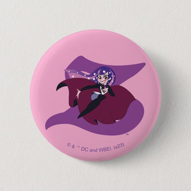 Badge Rond 5 Cm DC Super Hero Girls Zatanna (Devant)