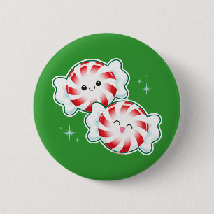 Badge Rond 5 Cm De menthe