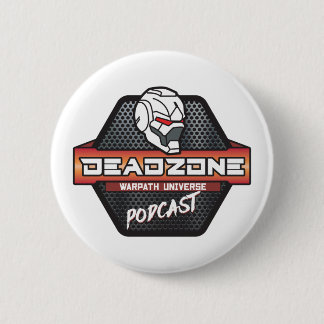 Badge Rond 5 Cm Deadzone le bouton Podcast