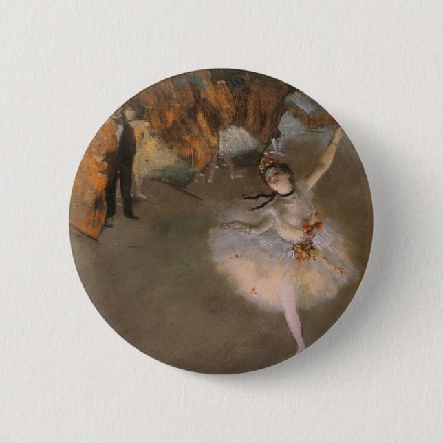 Badge Rond 5 Cm Deas L'Étoile (Devant)